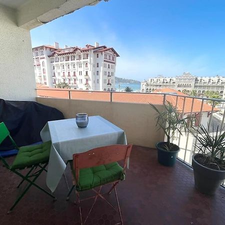 Hendaye Plage Charmant Studio 2Pers Avec Grande Terrasse Vue Mer ภายนอก รูปภาพ