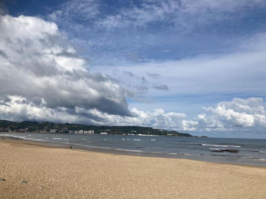Hendaye Plage Charmant Studio 2Pers Avec Grande Terrasse Vue Mer ภายนอก รูปภาพ